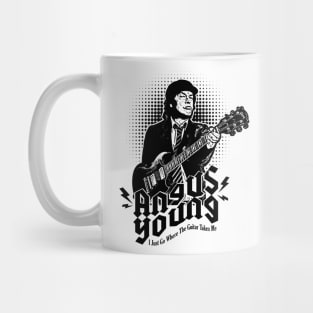 ANGUS YOUNG POP WHITE Mug